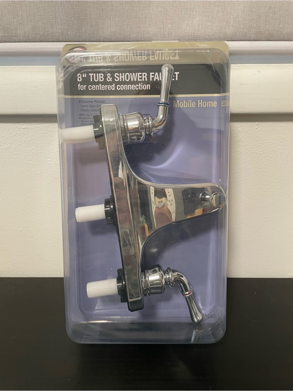 Danco 8” Tub Shower Faucet NEW 8 Inch Centered Mobile Home & RV Chrome 10882